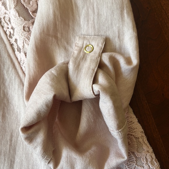 Chicos dusty rose top and jacket set - Picture 6 of 7